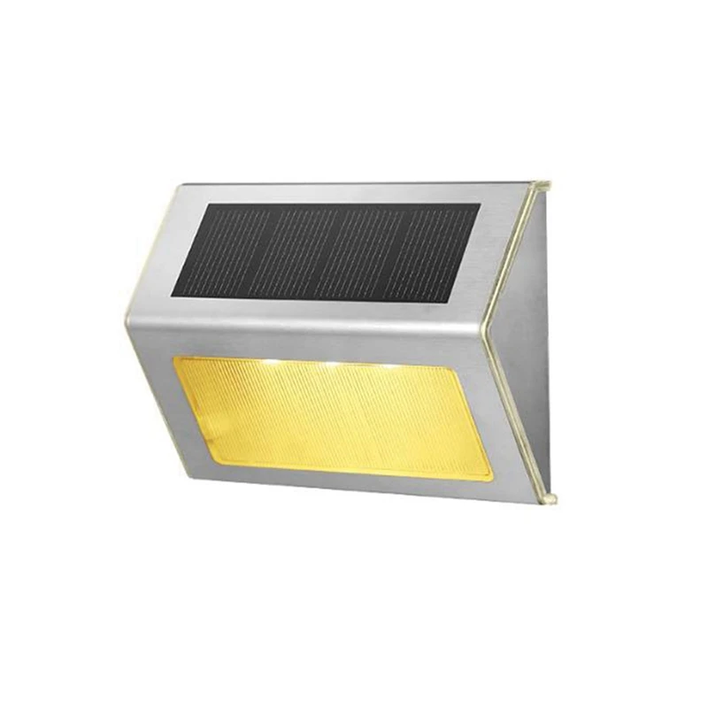 1 PCS Solar Exterior Luzes do Deck IP65 Impermeável Solar ao ar livre Luzes LED Perímetro Luzes de Parede Imagem 0