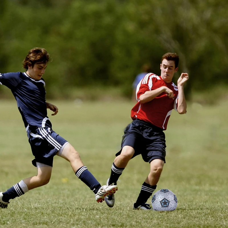 1 Peça Tamanho 5 Profissionais Bola de Futebol Para Treinamento de Futebol de Bola de Competição de Futebol ao ar-livre de PVC Imagem 4