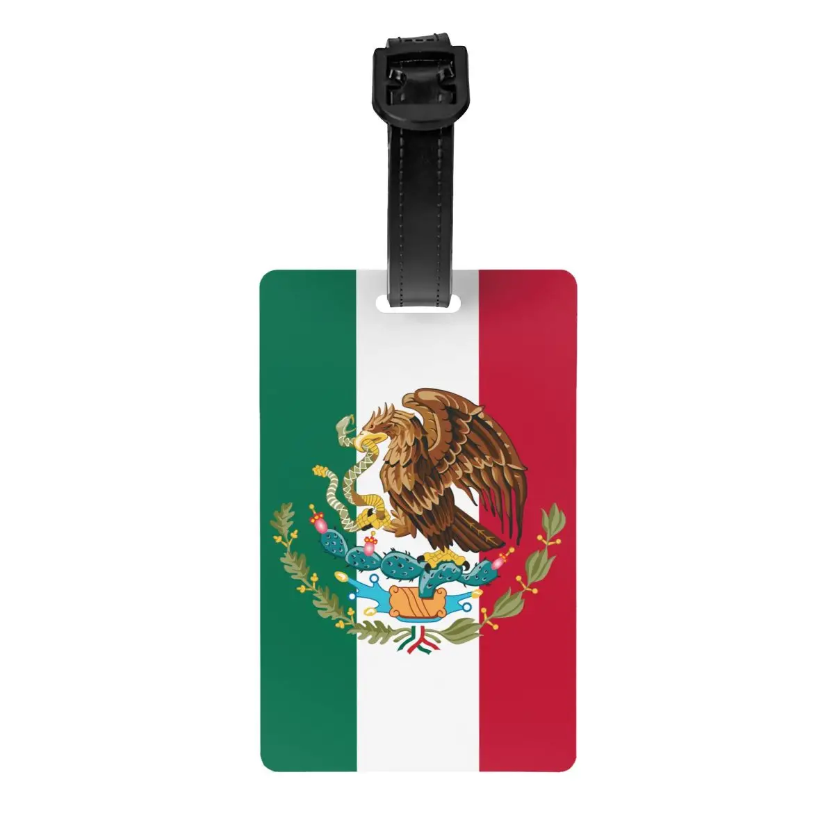 Brasão De Armas Do México Bagagem de Etiquetas para Mala de Viagem Bandeira Mexicana Selo de Privacidade Capa Etiqueta de IDENTIFICAÇÃO Imagem 0