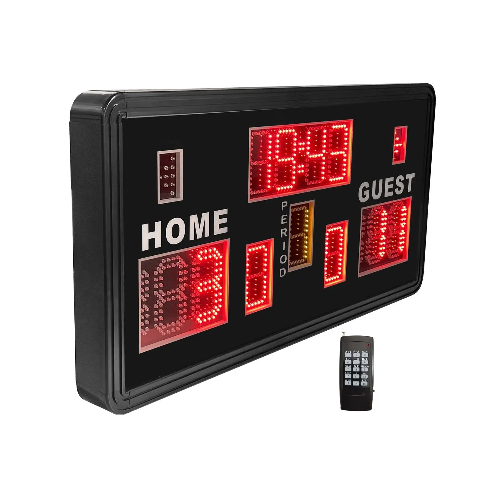 Digital, Painel Remoto de Controle de Pontuação Relógio para o Interior para o Exterior Jogo de Badminton, Ténis de Mesa Voleibol Imagem 5