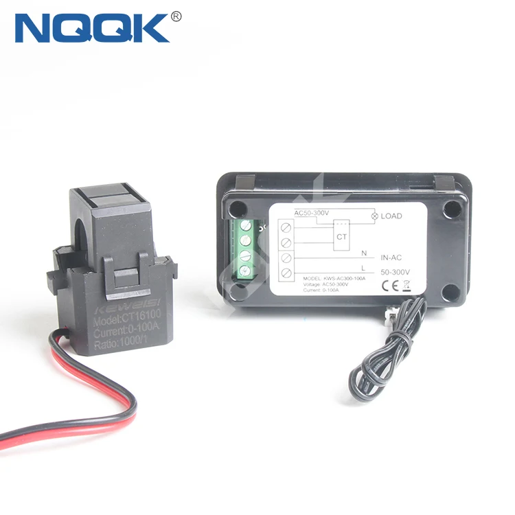 KWS-AC300 CA de tensão e de corrente medidor de 100A Multi-função de medidor de energia AC voltímetro digital Imagem 2