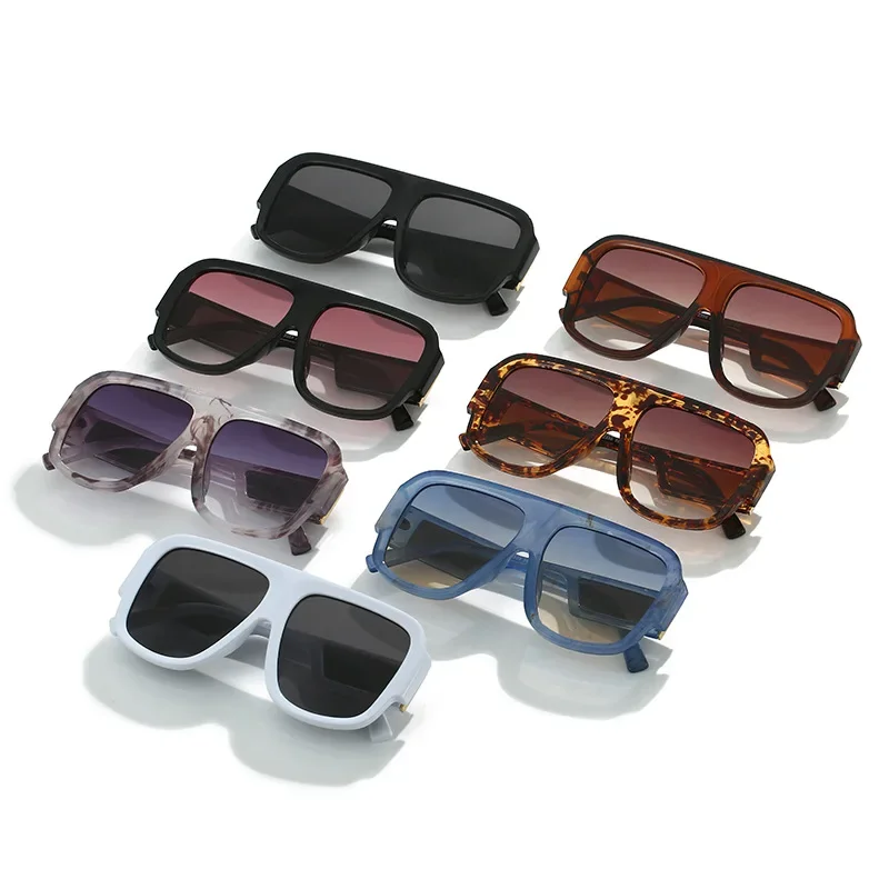 Moda, Moda de Rua Foto Versátil Óculos de sol Personalidade Caixa de Óculos de sol para Mulheres Quentes da Venda de Óculos de sol para Homens Imagem 2