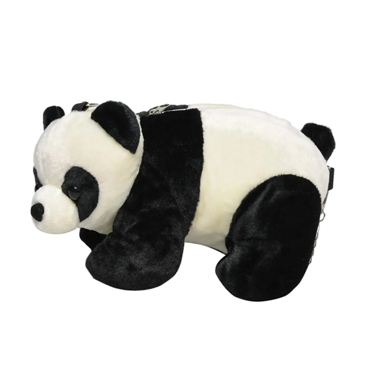 Panda Crossbody Sacos Senhora Adorável Animal De Pelúcia Sacola Saco De Viagem Lolita Acessórios Bolsa Bolsa De Ombro Das Mulheres Sacola Bolsa Imagem 3
