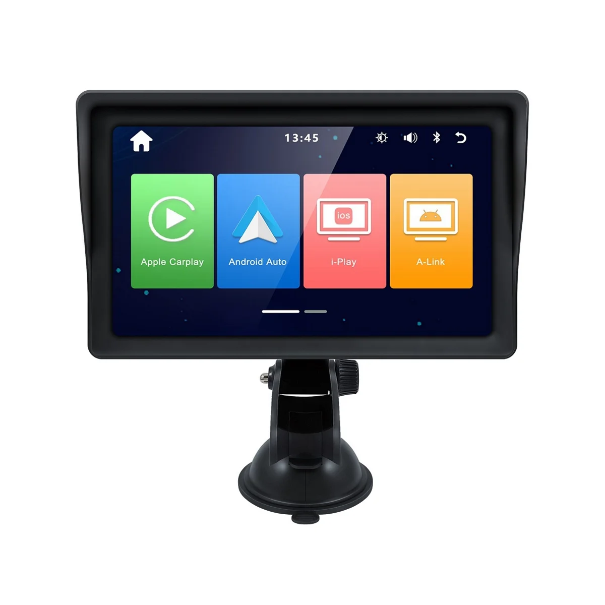 Universal 7Inch auto-Rádio Multimédia Player de Vídeo sem Fio Carplay e sem Fio Android Auto Touch Screen Bluetooth Imagem 3