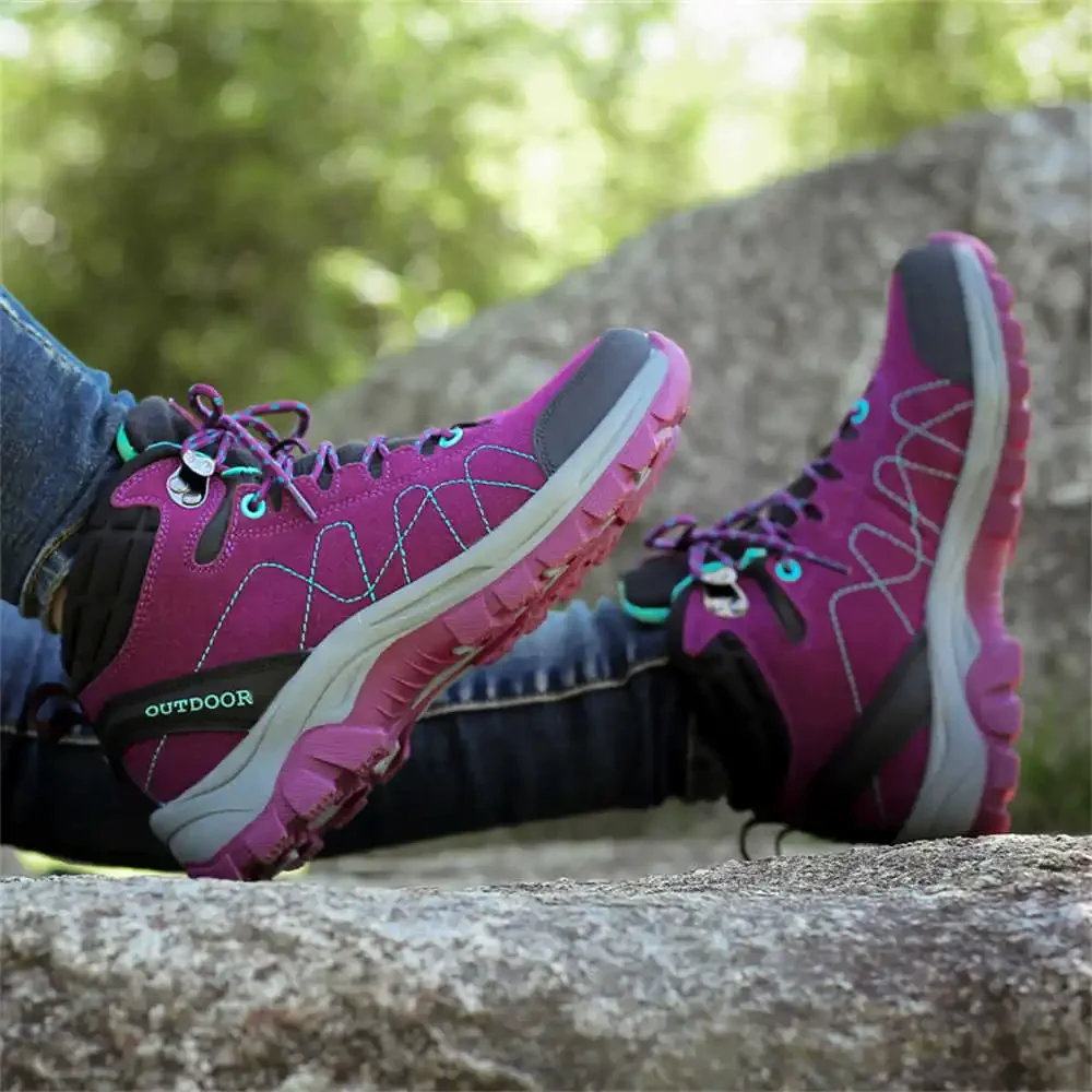 violeta de cano curto caminhadas sapatos marido rock sapatos de escalada sapatos multicoloridos mulher tênis de esporte obuv Equipe de designers YDX1 Imagem 3